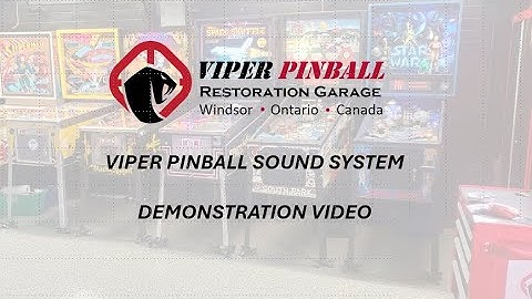 Viper Pinball Sound System for Em