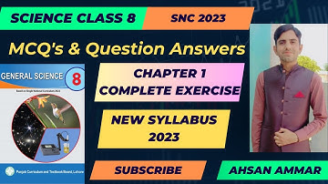 Class 8th Science New Book Chapter #1 Exercise short Question | 8 class science New Book Chapter 1