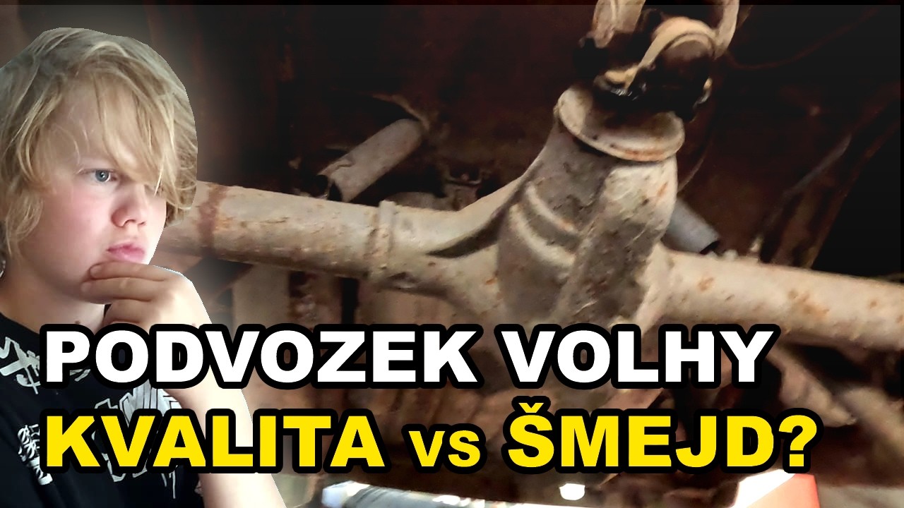 Matty uklízí v jámě a dali jsme se do řeši o kvalitě Volhy