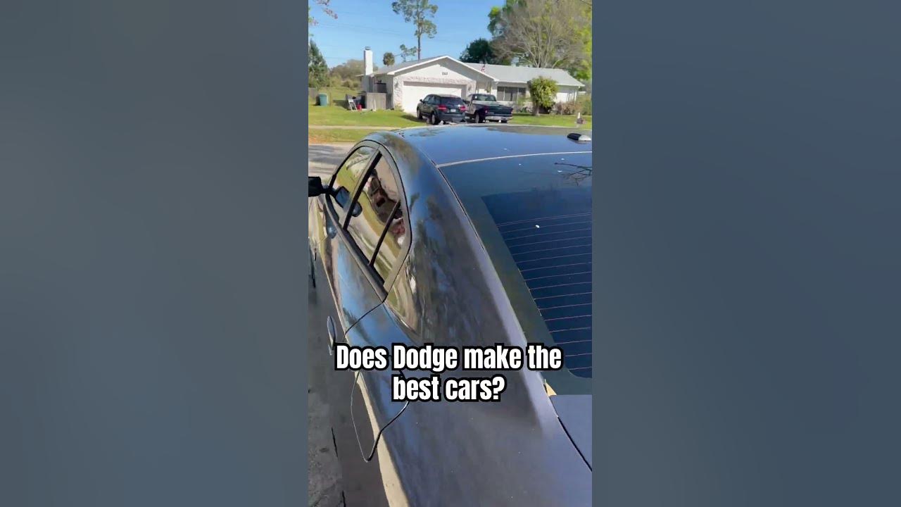 does-dodge-make-the-best-cars-cars-dodgecharger-charger-youtube