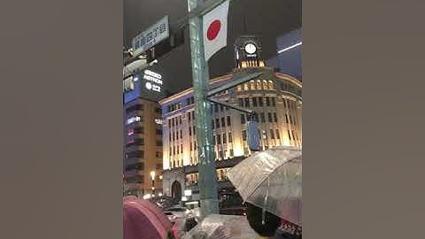 【改元】令和元年 5月1日午前12時の銀座四丁目交差点 和光の時計台前の様子【資料映像】