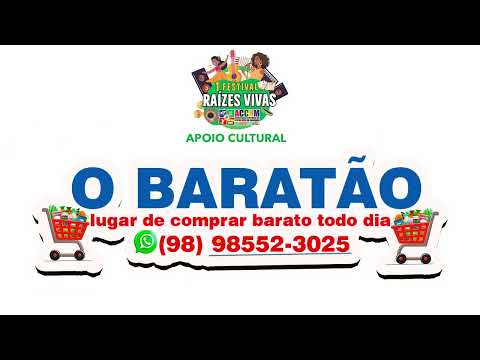 Capa do v&iacute;deo de apoio ao Festival Cultural Ra&iacute;zes Vivas 2025