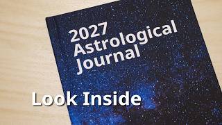 A look inside the 2027 Astrological Journal