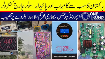 OneTronix 60A Hybrid MPPT Solar Charge controller | Best Quality circuit with One year warranty