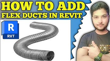 How to Add Flex Ducts In Revit | Tutorial urdu hindi 2025 | Nabeel Architect