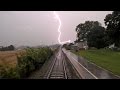 Gewitterfahrt Garching - Tittmonig-Wiesmühl HD #bahn #Gewitter #Blitzeinschlag