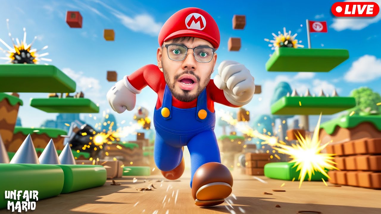 Try Not To Cry - Unfair Mario - Casetoo is Live