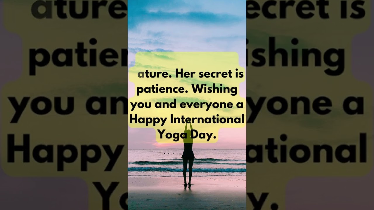 International Yoga Day Quotes In English 🧘‍♂️  | Yoga Day Motivational Quotes | Yoga Day Quotes 2022