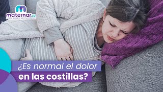 ¿Dolor en las costillas durante el embarazo? Esto es lo que está pasando🤰| Maternar.co