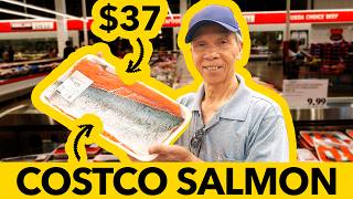 🐟 How a Chinese chef cooks Salmon (蒸三文魚)!