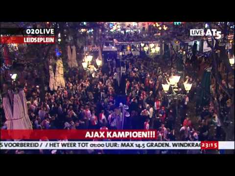 Ajax 31e Leidseplein sfeer impressie