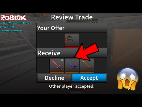 Trading My Krampus For This Is It Even Worth It Roblox Assassin Krampus Trades Youtube - trying really hard to trade for a krampus roblox
