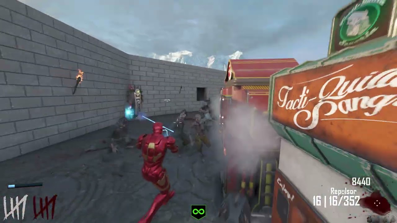 BO3 Custom Zombies – Octindow Re-Damned Featuring Iron Man Mod