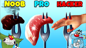 ASMR King Of Steaks - Asmr Cooking with Oggy and Jack  Apointalex Gaming |oggy gaming|