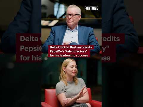 Pepsi is a Fortune 500 CEO factory. Delta's CEO shares why #Delta #Pepsi