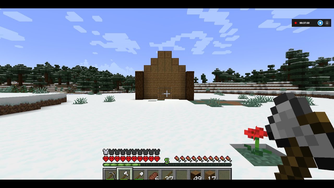 my first ever hardcore minecraft server on pc - YouTube