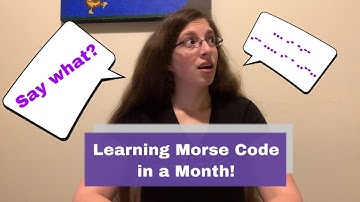I Learned Morse Code In A Month! | Morse Code Day
