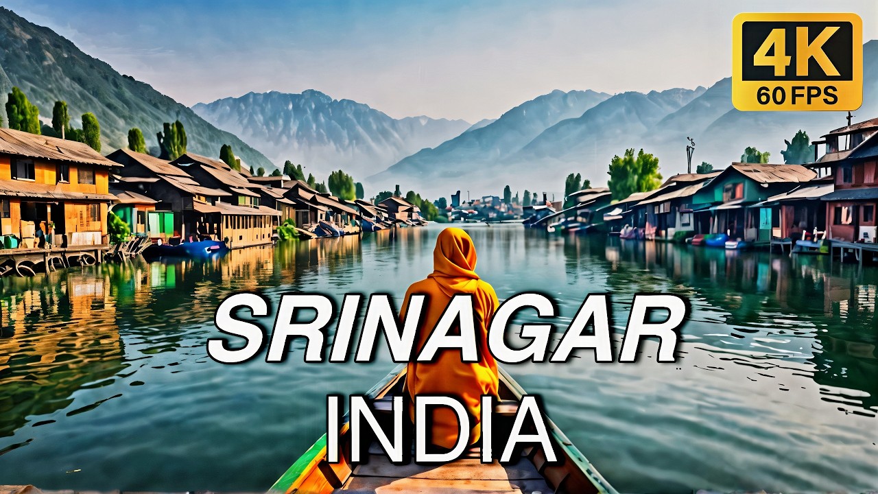 Kashmir, India STUNNING Walking Tour 2.0 in 4K 60FPS