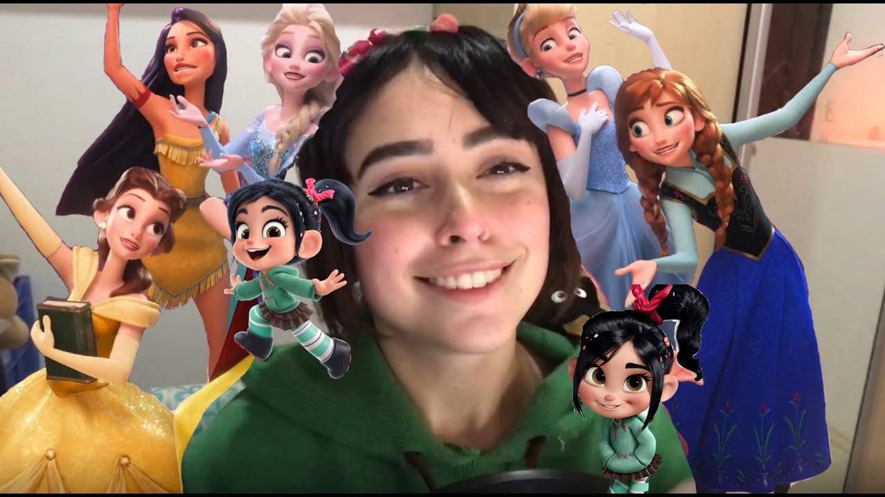 DUBLEI A VANELLOPE E AS PRINCESAS DA DISNEY