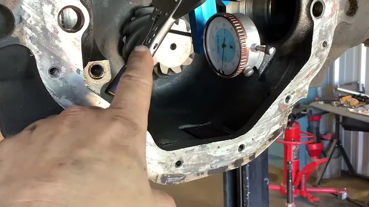 Easy pinion depth setup with cheap tool or by dial caliper