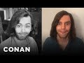 Evan Peters On Playing Six Different Cult Leaders  - CONAN on TBS