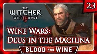 Witcher 3 🌟 BLOOD AND WINE 🌟 Wine Wars: Deus in the Machina - Best Outcome
