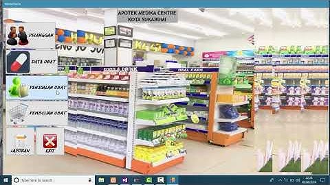 PROGRAM PENJUALAN OBAT PADA APOTEK DI VISUAL STUDIO 2012