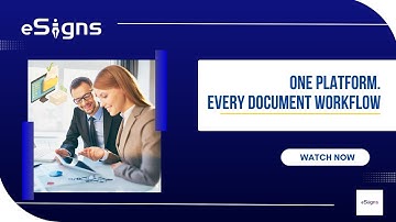 One Platform  Every Document Workflow || #cloudsolutions || #esignature ||  #businessautomation