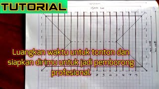 How to calculate material requirements for a light steel pyramid frame