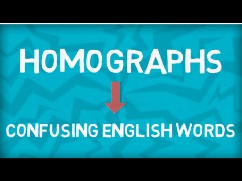 होमोग्राफ के बारे में सब कुछ | अंग्रेजी में भ्रमित करने वाले शब्द