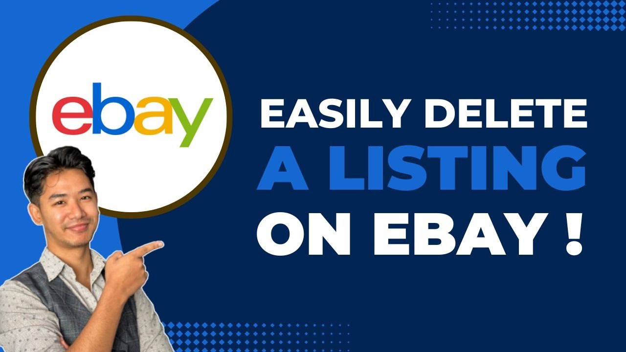 How to Delete a Listing on eBay ! - YouTube