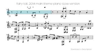 Download Lagu 🎶 Fairy Tail 2014 Main Theme Piano Slow Version  🎸🎸 MP3 Download Lagu 🎶 Fairy Tail 2014 Main Theme Piano Slow Version  🎸🎸 MP3