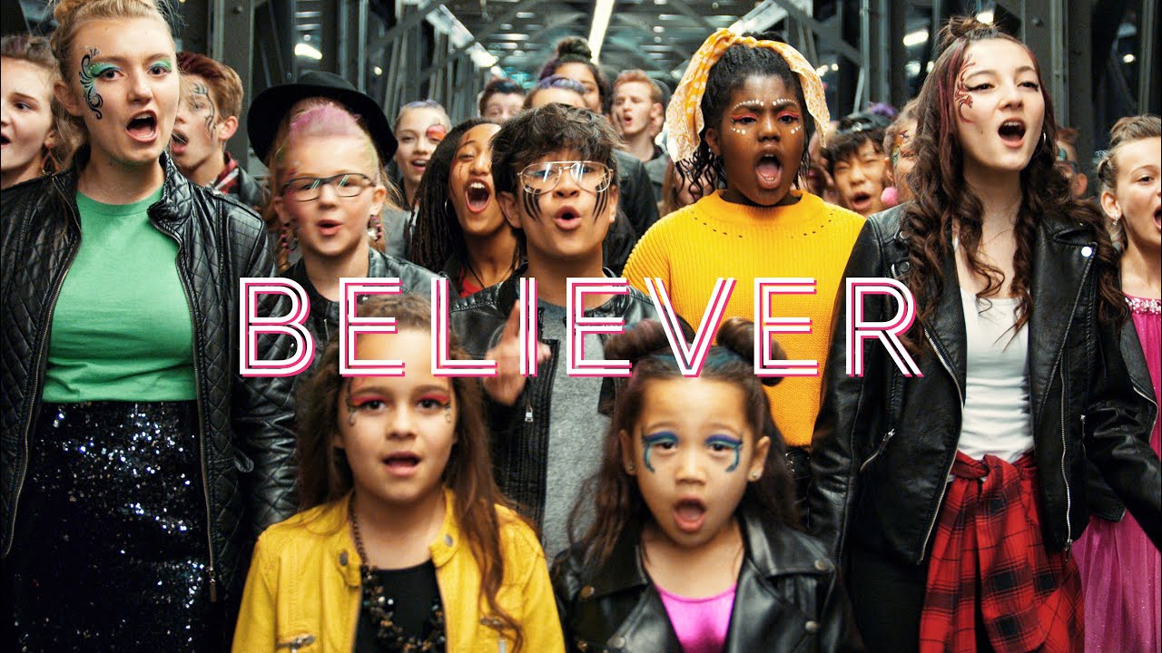 Imagine Dragons   Believer  One Voice Childrens Choir  Kids Cover Official Music Video