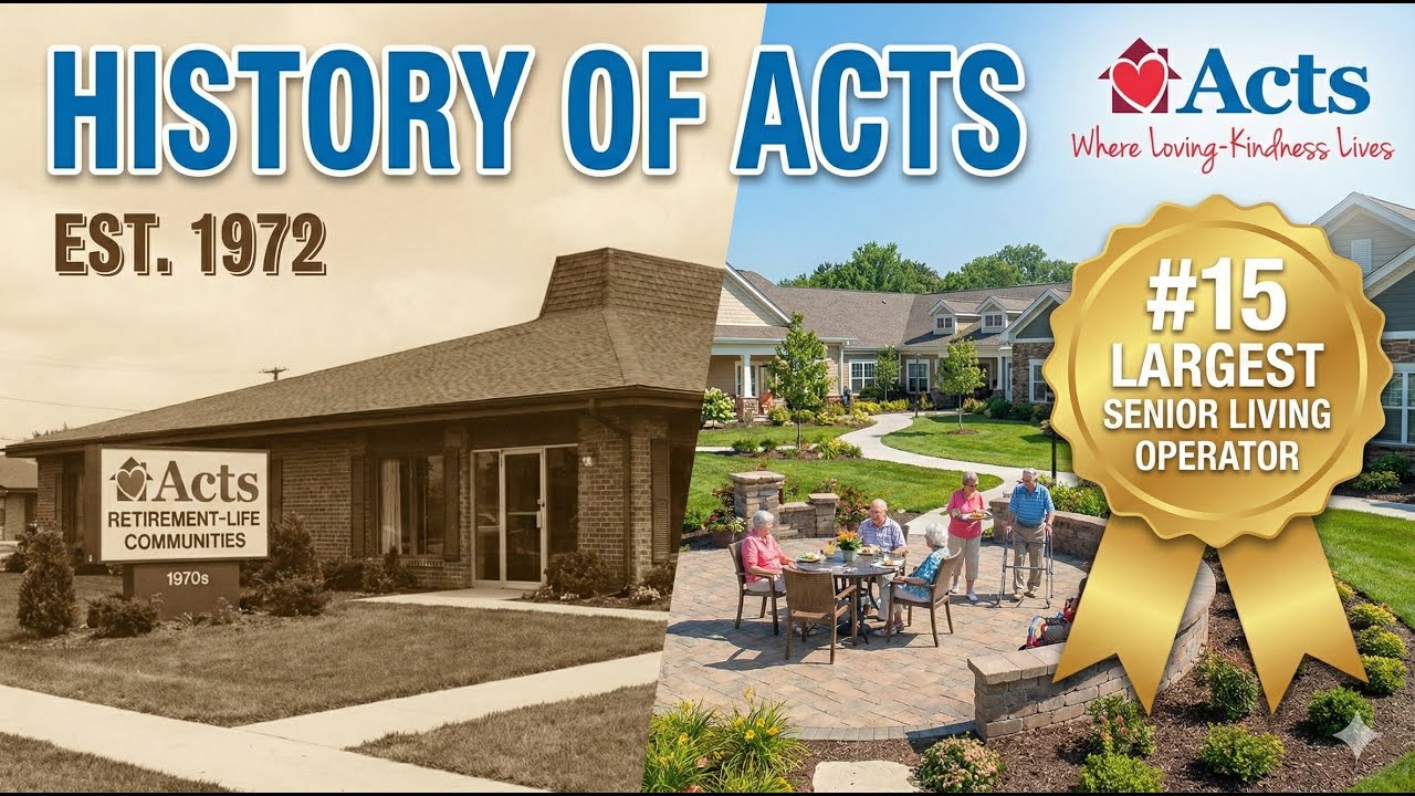 Расцвет пенсии по программе Acts: от местного служения до гиганта в сфере услуг для пожилых людей