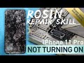 Crushed iPhone 11 Pro Not Turning On Fix, Logic Board Large Current Repair Ideas And Methods