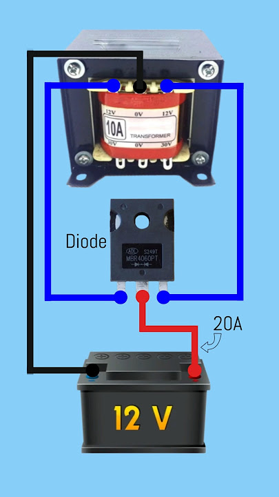Pengisi Daya Baterai 12V DIY – Tanpa IC, Hanya Komponen Sederhana! 🛠️ #elektronik #elektronik #ideax #diy #shorts