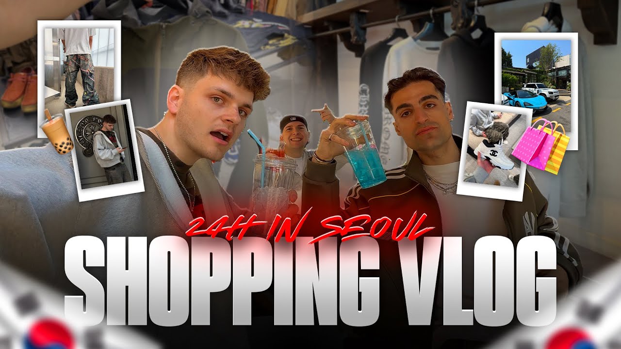 WIR SIND IN KOREA🇰🇷 XXL SEOUL SHOPPING VLOG mit Senad und Amr🛍️ | Jan