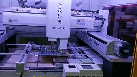Fully Automatic BGA Rework Station ZM-R8650 with Auto Optical Alignment Auto Desolder Mounting