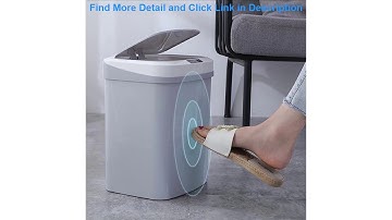 Automatic Touchless Intelligent Induction Motion Sensor Kitchen Trash Can Wide Opening Sensor Eco-