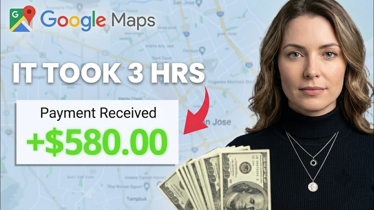 How I Made $580 in 3 Hours on Google Maps!