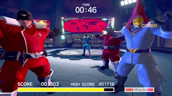 Ultra Street Fighter II Way of the Hado expert stage