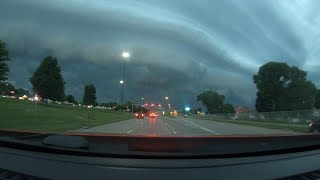 2022 Iowa Falls Sever T-Storm driving through it Part 2