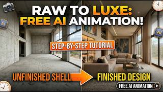 How to Create Cinematic Interior Design Videos with Free AI | Full Step-by-Step Guide