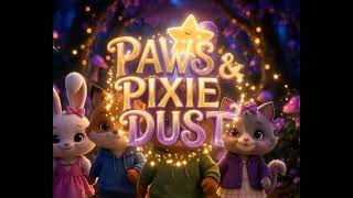 ✨ Meet the Friends of Paws & Pixie Dust! 🐰🦊🐻🐱 | Coming Soon!