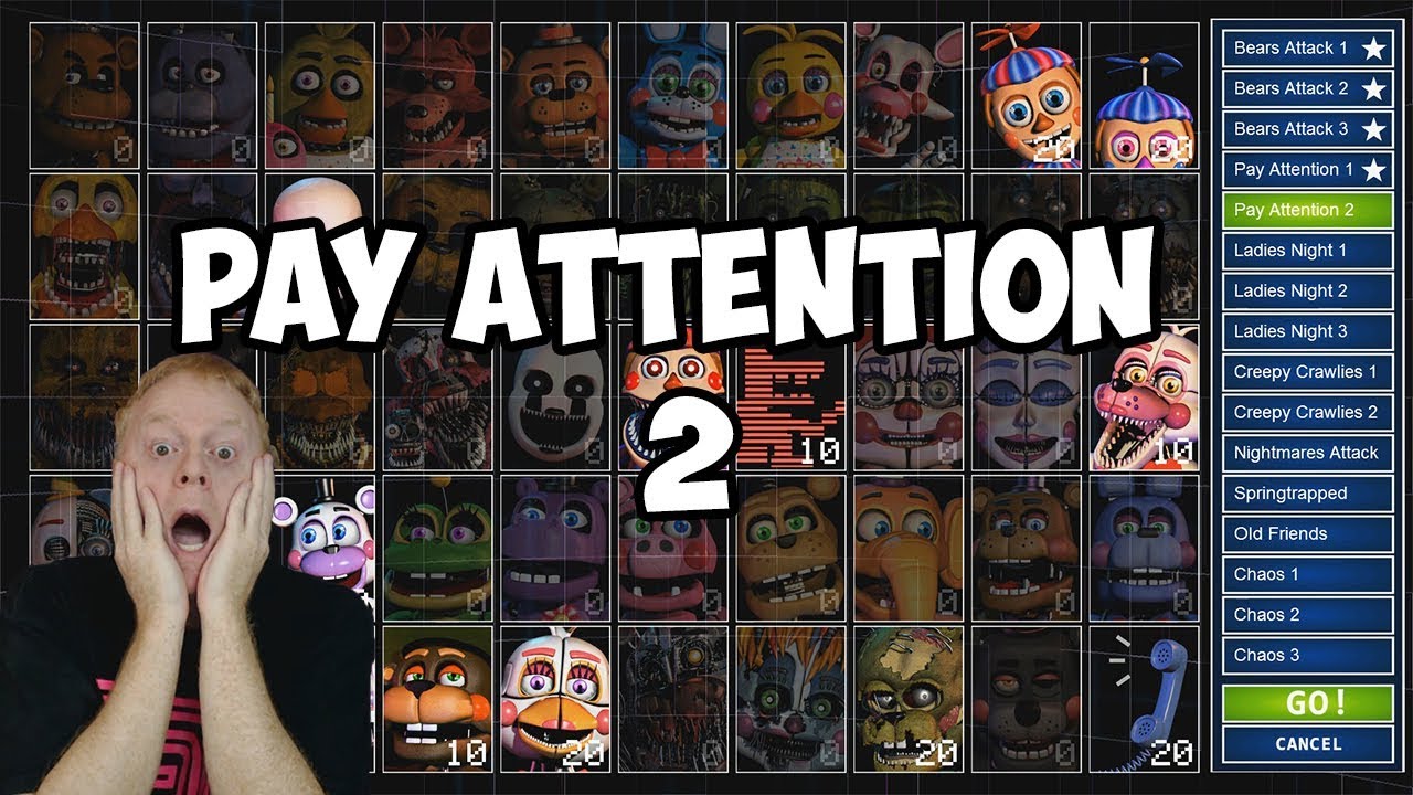 ULTIMATE CUSTOM NIGHT | PAY ATTENTION 2 CHALLENGE - GOING FOR OUR 5TH ...