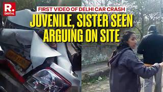 Breaking New Videos & Cctv Footage Of Brutal Delhi Scorpio Car Crash Appear Dwarka