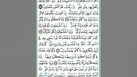 صفحة/١٤٣/ رواية ورش عن نافع/ سورة الأنعام/ ابو النور الهادي