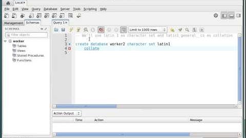 How to create a case sensitive database