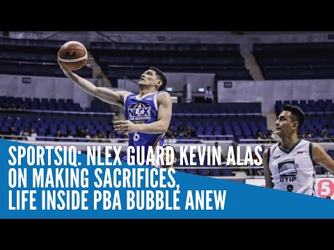 SportsIQ: NLEX guard Kevin Alas on making sacrifices, life inside PBA bubble anew