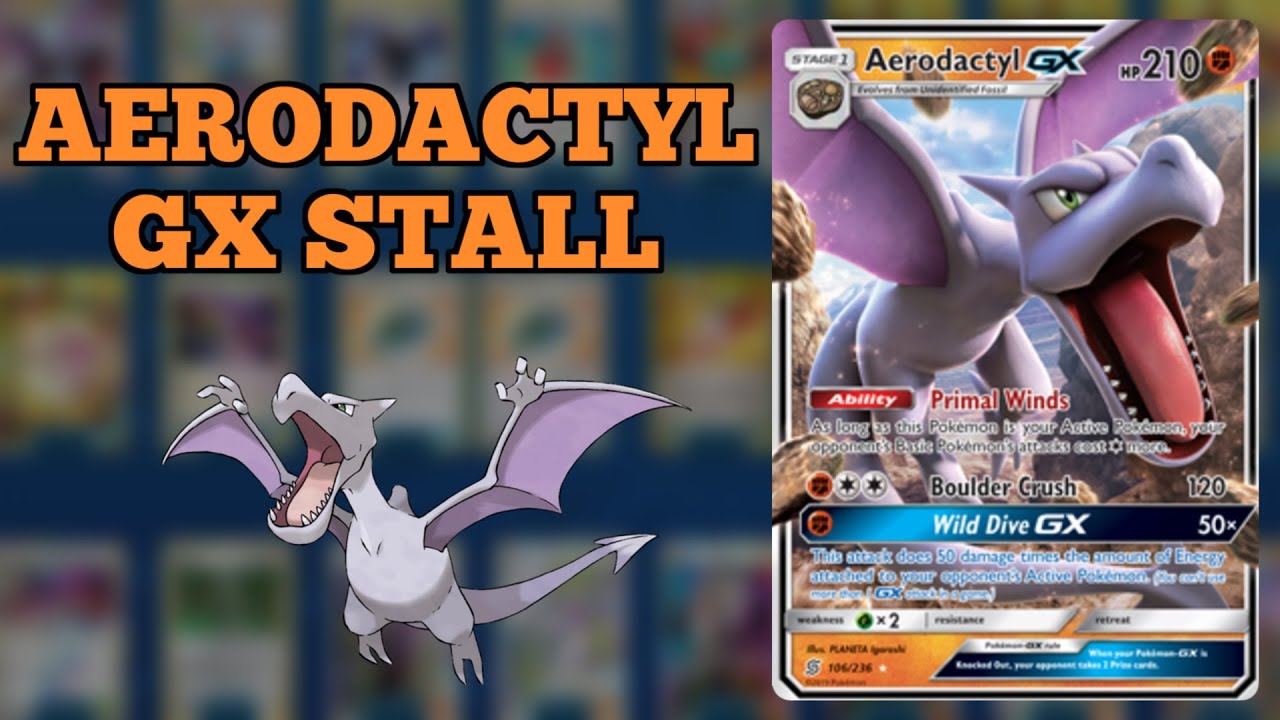 DESTROY Top Decks with Aerodactyl GX- PTCGO Expanded 